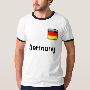 Camiseta básica de cantante masculina de bandera d