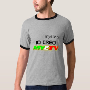 Camiseta básica de cantante masculina de MYETV