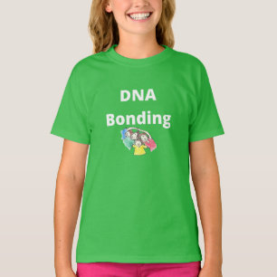 Camiseta básica de Chicas de enlace de ADN