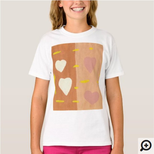 Camiseta básica de chicas de viento de amor (Subido por el creador)