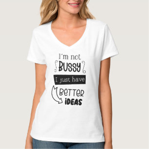 Camiseta básica de cuello V para mujeres