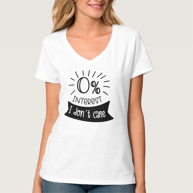 Camiseta básica de cuello V para mujeres (Anverso)