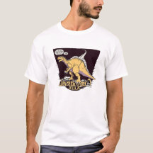 Camiseta básica de dinosaurio masculino moderno