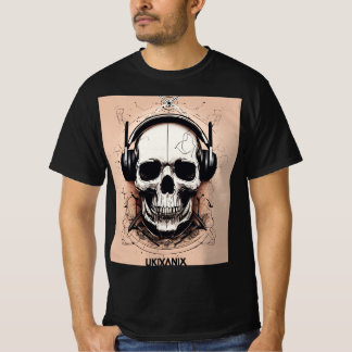 Camiseta básica de DJ oscuro