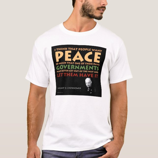 Camiseta básica de Eisenhower (Anverso)