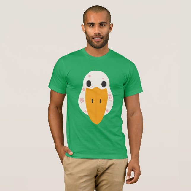 Camiseta básica de ganso con granos (Anverso completo)