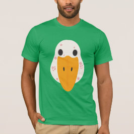 Camiseta básica de ganso con granos