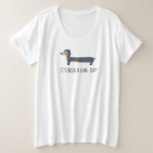 Camiseta básica de gran tamaño para mujeres de Dac
