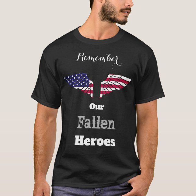 Camiseta básica de héroes caídos (Anverso)
