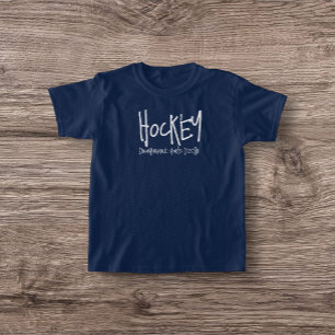 Camiseta básica de hockey infantil