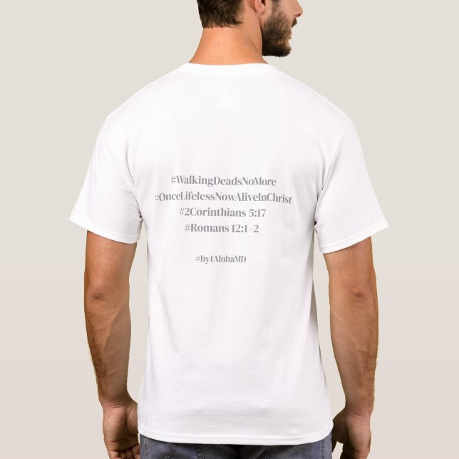 Camiseta básica de hombre (Reverso)