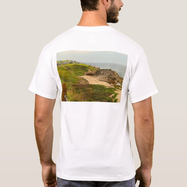 Camiseta básica de hombre (Reverso)