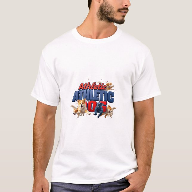 Camiseta básica de hombre DOG (Anverso)