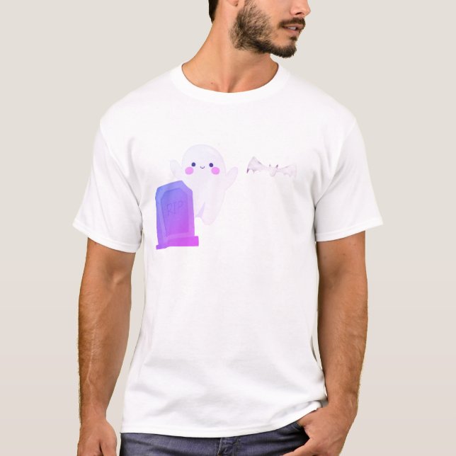 Camiseta básica de hombre Halloween Navidad 2026 (Anverso)