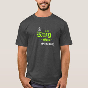 Camiseta básica de hombre King Verde Neón