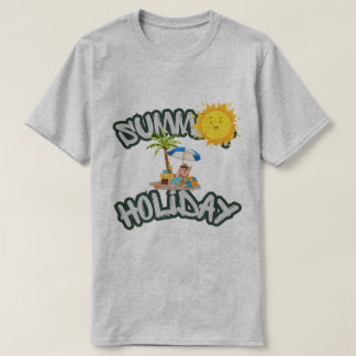 Camiseta básica de hombre para vacaciones de veran