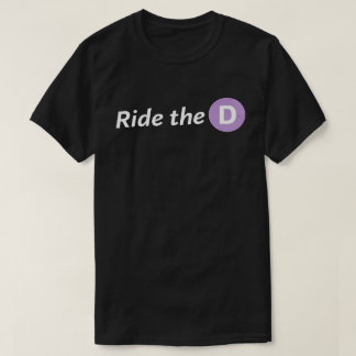 Camiseta básica de hombre Ride the D