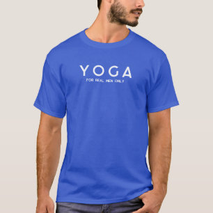 Camiseta básica de hombre Yoga solo para hombres