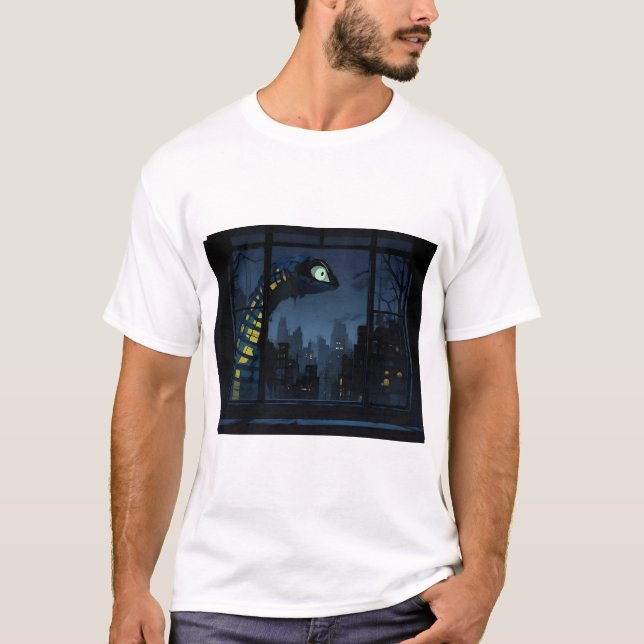 Camiseta básica de hombres "ve" (Anverso)