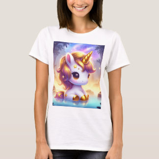 Camiseta básica de Hot Springs Unicorn