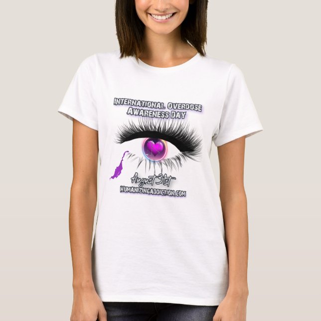 Camiseta básica de Humanizingadiction.com (Anverso)