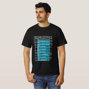 Camiseta básica de ingeniero