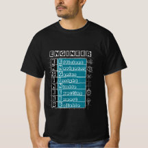 Camiseta básica de ingeniero