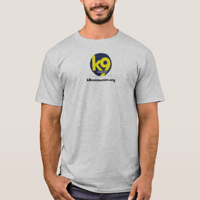 camiseta básica de k9connection.org (Anverso)