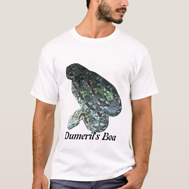 Camiseta básica de la boa de Dumeril (Anverso)
