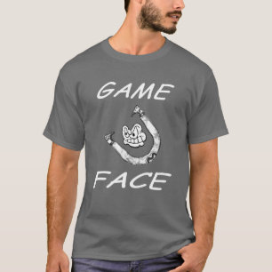 Camiseta básica de la cara del juego de las