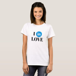 Camiseta básica de la fan de LinkedIn