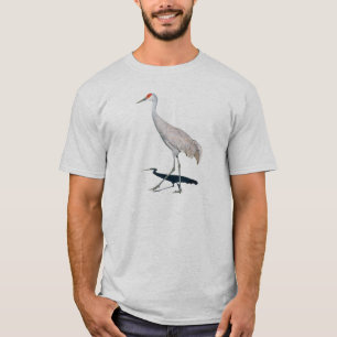 Camiseta básica de la grúa de Sandhill