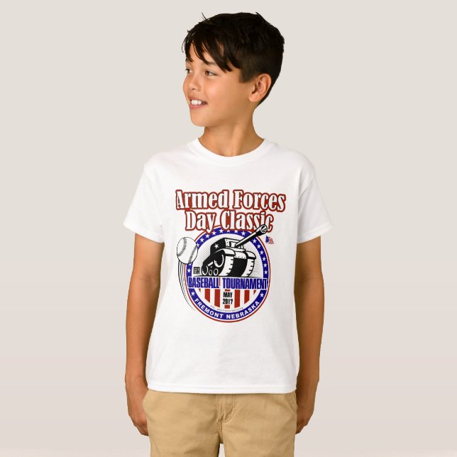 Camiseta básica de la juventud (Anverso completo)