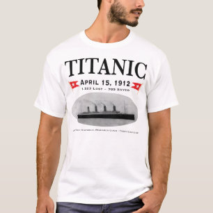 Camiseta básica de la nave titánica del fantasma