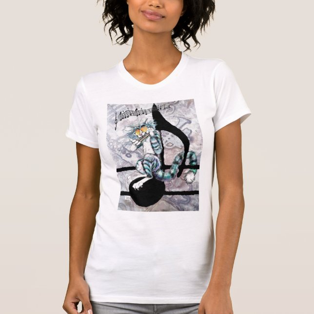 Camiseta básica de la nota del bebé de Bluz (Anverso)