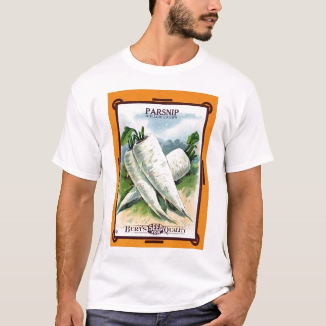 Camiseta básica de la pastinaca (Anverso)