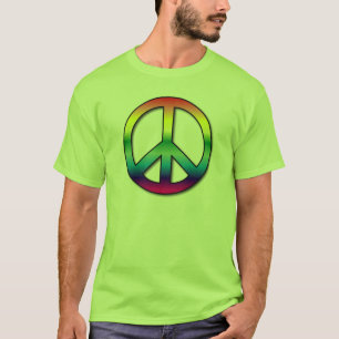 Camiseta básica de la paz
