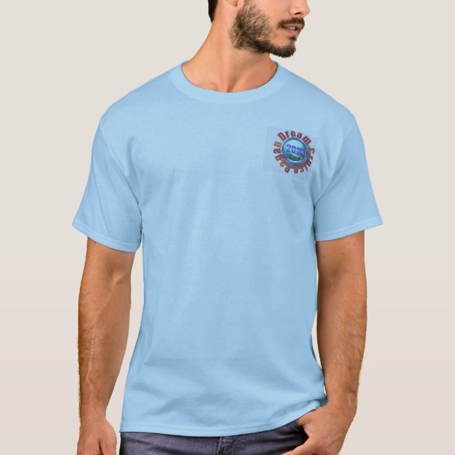 Camiseta básica de la travesía 2013 ideales (Anverso)