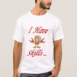 Camiseta básica de las habilidades de las