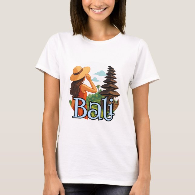 Camiseta básica de las mujeres (Anverso)