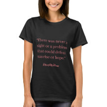 Camiseta básica de las mujeres