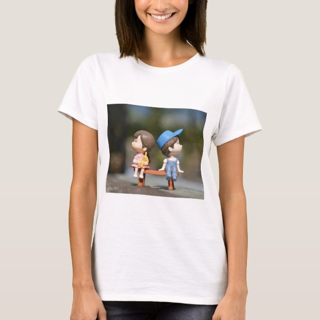 Camiseta básica de las mujeres (Anverso)