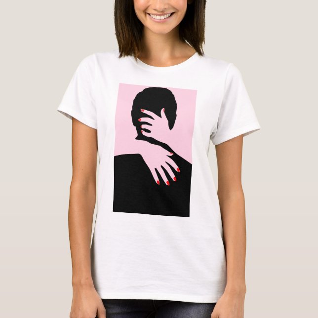 Camiseta básica de las mujeres (Anverso)