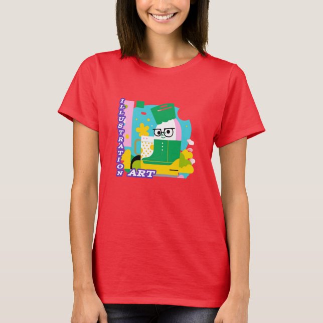 Camiseta básica de las mujeres (Anverso)