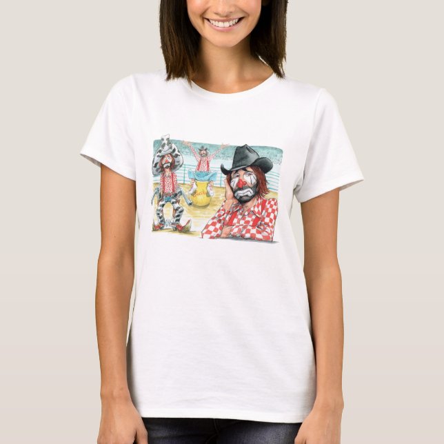 Camiseta básica de las mujeres de LECILE (Anverso)