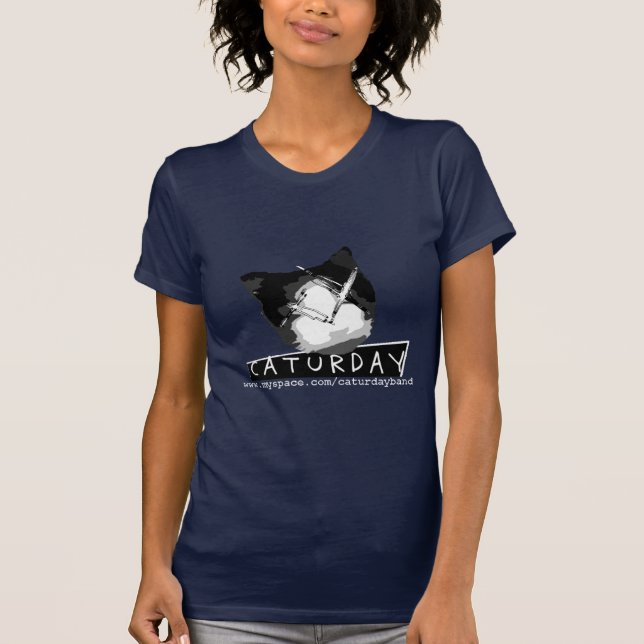 Camiseta básica de las señoras (Anverso)