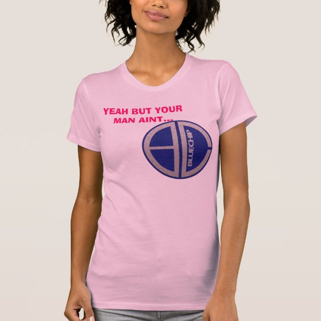 Camiseta básica de las señoras 2 - modificada para (Anverso)