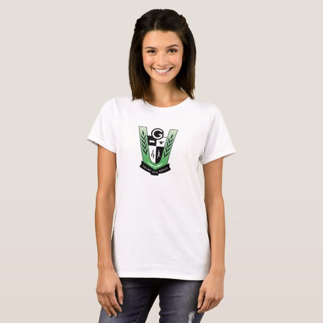 Camiseta básica de las señoras de GGMSS (Anverso completo)