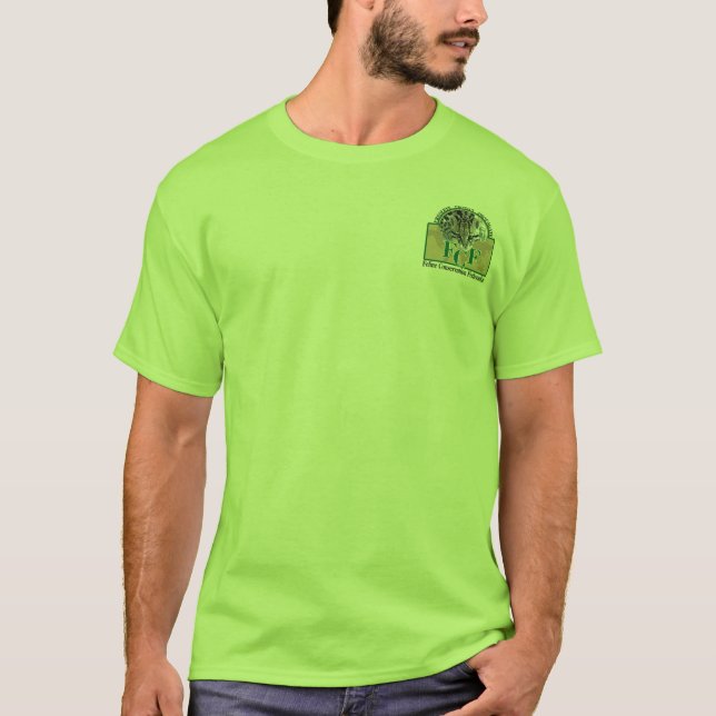 Camiseta básica de los hombres (Anverso)