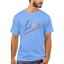camiseta básica de los hombres azules